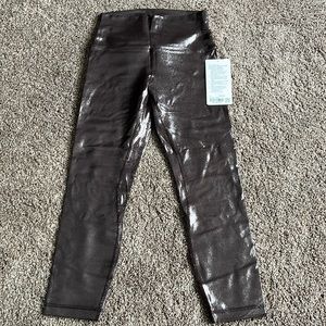 NWT Lululemon Align Shine HR 23” Size 6